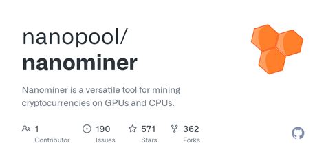 Releases · nanopool/nanominer · GitHub.